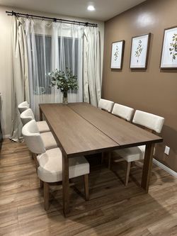 Dining Table + 6 Chairs