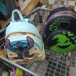 Stitch, Oogie Boogie And Rescue Rangers Loungefly 