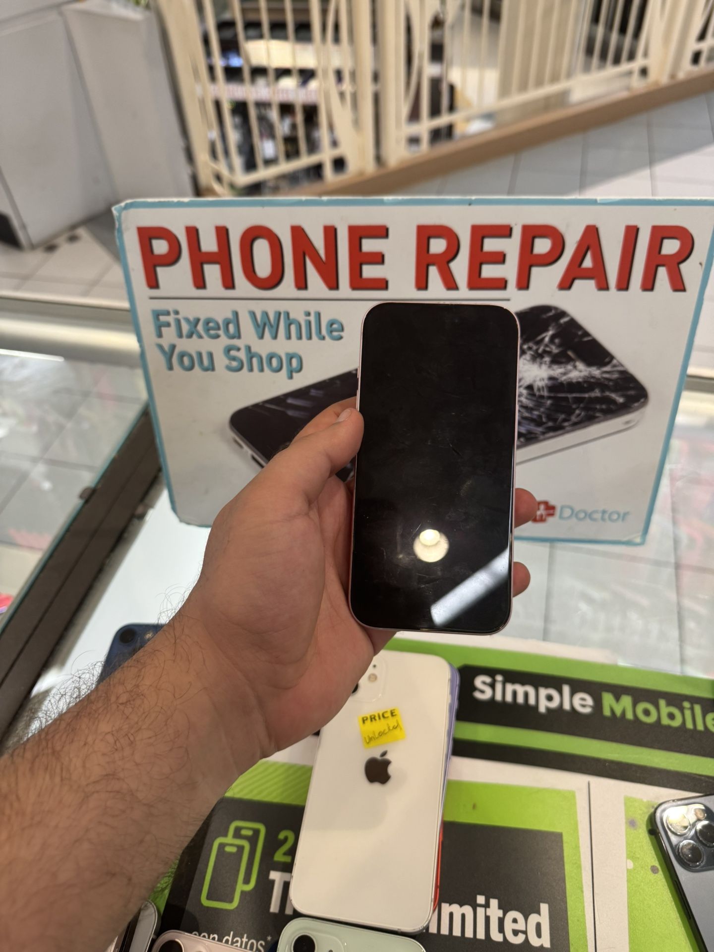 I phone 15 T mobile Metropcs 128GB
