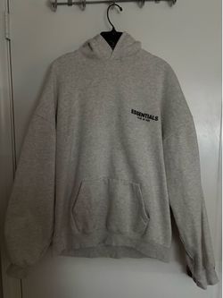 Essentials Hoodie Light Oatmeal Size L