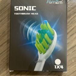 SONIC 7am2m Toothbrush Head Only (4 Pack) 