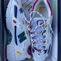 New Balance 827 Abzorb Aimé Leon Dore White Multi Size 11.5