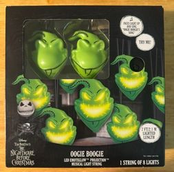 Nightmare Before Christmas Oogie Boogie 3D Projection String Light