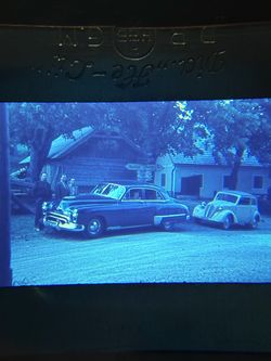 1950s Austria Travel 35mm Color Slide Lot Alps Cable Car, Steamboat, Trains Auto