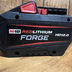Milwaukee FORGE 12.0 ah battery