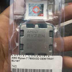 AMD RYZEN 7 7800x3d
