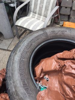 Set of Cooper tires