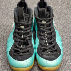 Nike Air Foamposite Pro Island Green Size 9.5