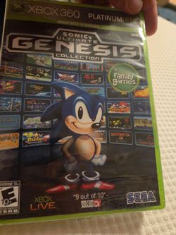 XBOX 360 sonic ultimate genesis collection
