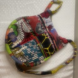 African Print Bag 