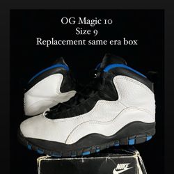 Nike Air Jordan OG 10 Orlando Magic Size 9