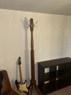 Vintage Wooden Coat Hanger 