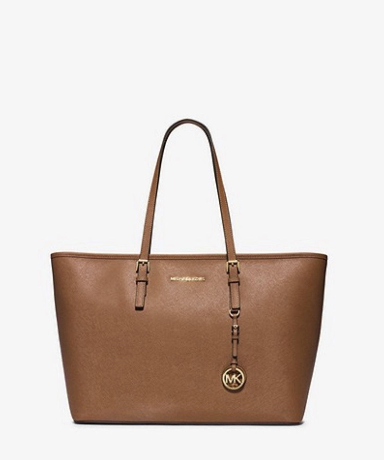 MICHAEL KORS Jet Set Medium Saffiano Leather Top-Zip Tote Bag for Sale in  Honolulu, HI - OfferUp