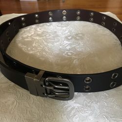 Size 42 brown black reversible belt