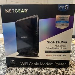 NETGEAR Nighthawk WiFi Modem Router