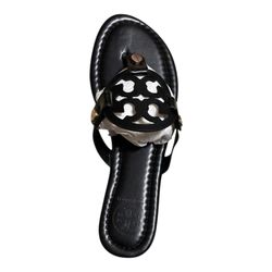 Sandal Black Leather
