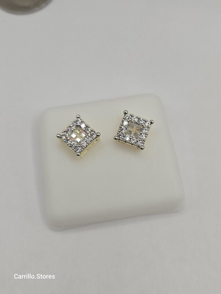 Earrings fashion Style With Stones Gold-plated