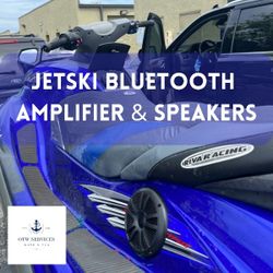OTW Jetski Bluetooth Amplifier And Speaker lnstallatıon