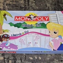 Monopoly Limited Too Collector's Edition 100% Complete Excellent Condition!! 