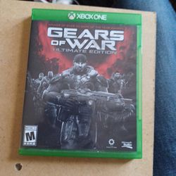 This Is For Xbox One Gears Of War Good Condition