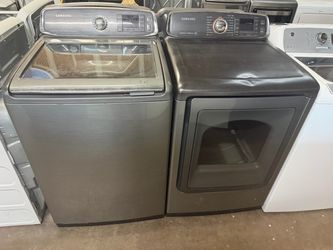 Samsung Top Load Washer and Dryer Set
