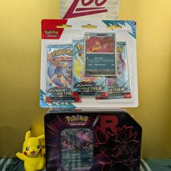 Team Rocket Tin Nidoking / Journey Together 3 pack