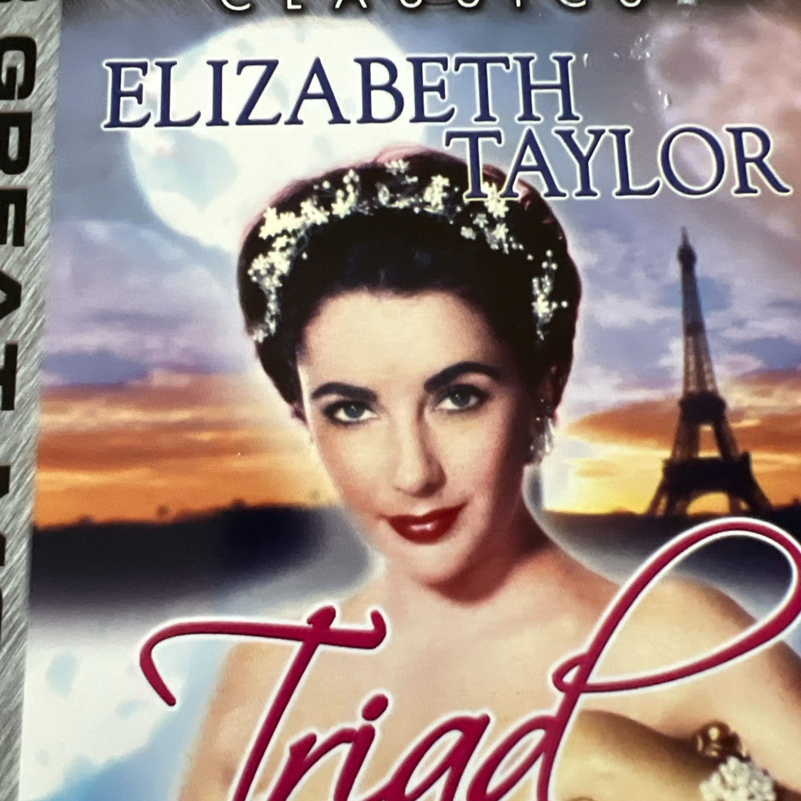 VTG 3 Great Movie Classics On DVD W/Elizabeth Taylor W/ Slip Cover Released 2004
