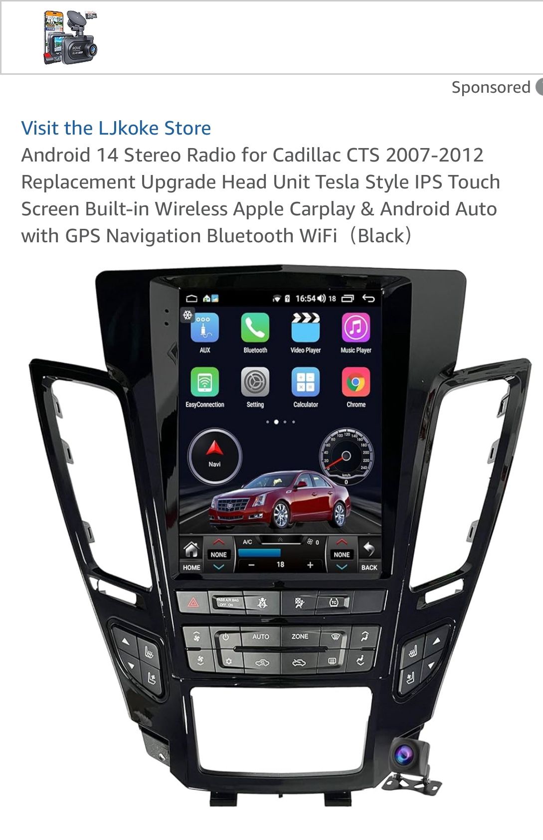 New Tesla Screen Stereo