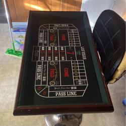 Las Vegas Casino Dice Mini Craps Table 