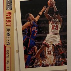 NBA basketball card 1997 Michael Jordan upper deck