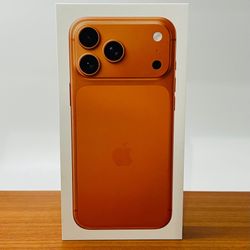 Apple IPHONE 17 PRO MAX COSMIC ORANGE NEW *Apple Sealed*