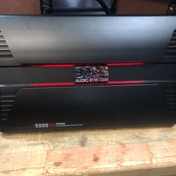 BOSS 5000 Watts Maximum Power Amplifier @1 Ohm 