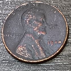 This One Is A Very Great Extremely RARE (1944)NO MINT MARK DDDIE LINCOLN PENNY 