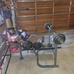 200+ lbs Of Weight And Bench Press
