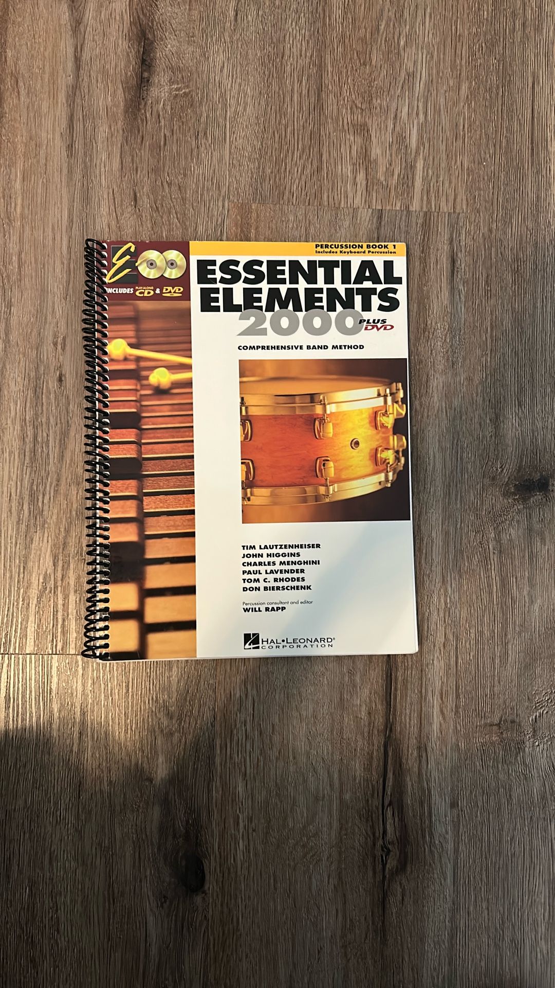 Essential Elements 2000 Percussion Book