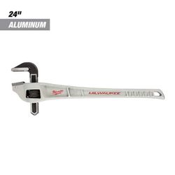 Milwaukee 24 In Aluminum Offset Pipe Wrench 