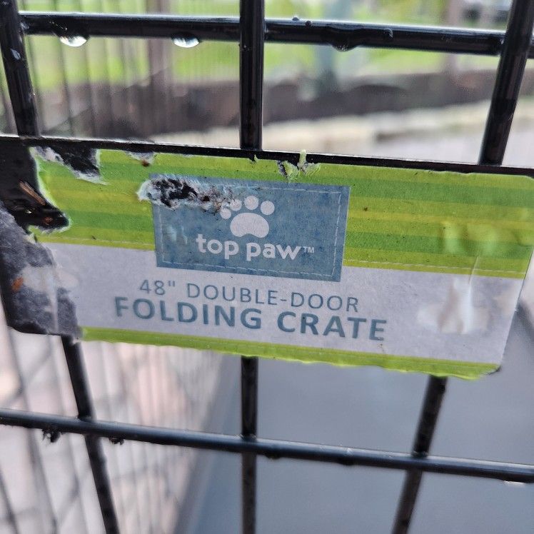 Folding Dog Crate 