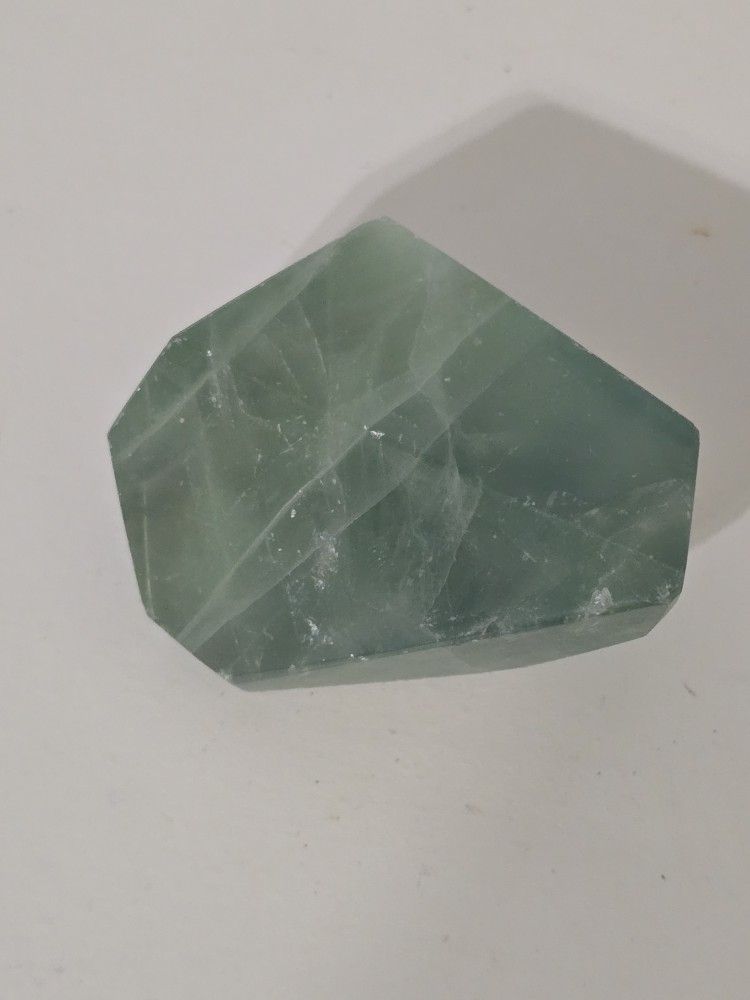 Green Flourite Freeform Crystal Stone