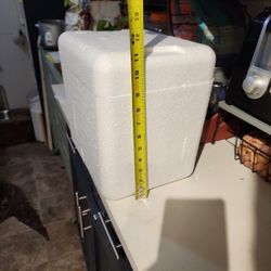 Small Styrofoam Cooler