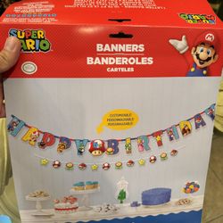 Super Mario Party Decor