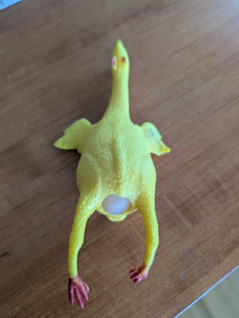 Rubber Chicken Toy