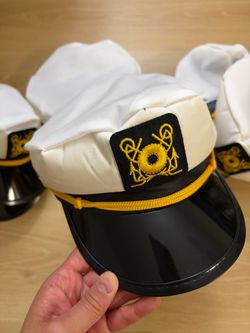 Captains Hats - 6 Hats Together