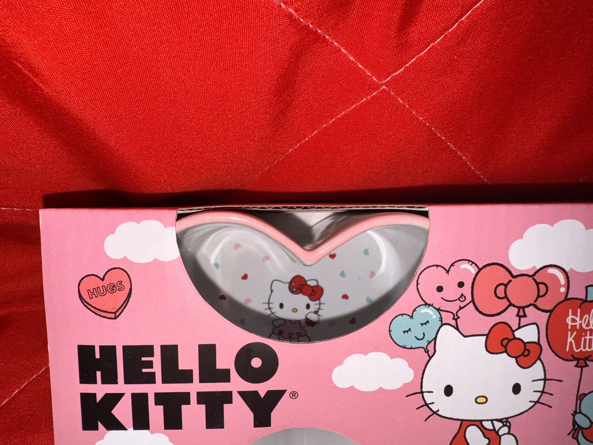 Hello Kitty Heart Shaped Ramekins