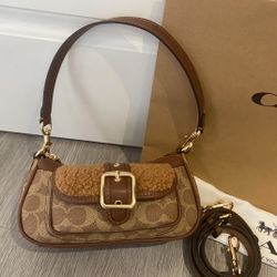 COACH Ashton Mini Shoulder Bag In Signature Canvas