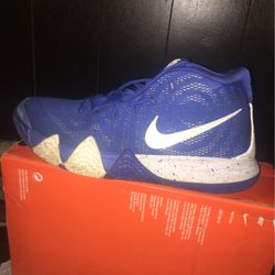 Size 10.5 Blue Worn Once Kyries 