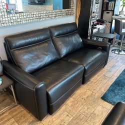 3 Piece Leather Couch, Love Seat and Arm Chair- all Recline 