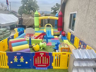 Tables, Chairs, Canopies, Jumper, Heaters, Water Slide