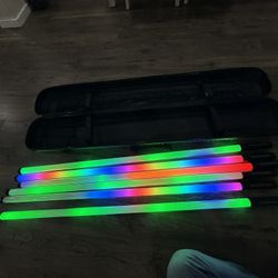6 Pack RGB Light Tubes TL-130P