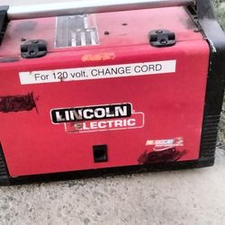 Lincoln Welder With Tank 