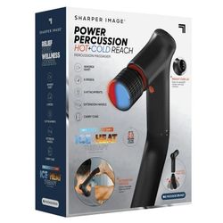 Sharper Image Power Percussion Hot & Cold Reach Percussion Massager.